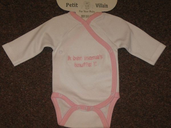 Baby romper ik ben mama's knuffel